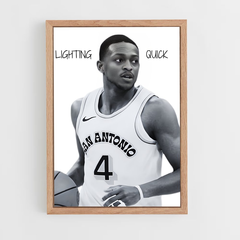 Poster fox dynamique – affiche Basketball (vue 4)